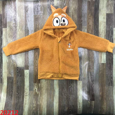 Preorder orange dog embroidery jacket