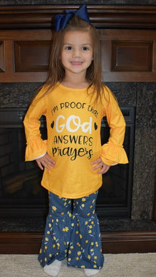 God answers prayers outfit - You Are My Sunshine Boutique LLC