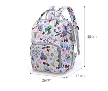 Load image into Gallery viewer, Pink park hopper diaper bag/backpack