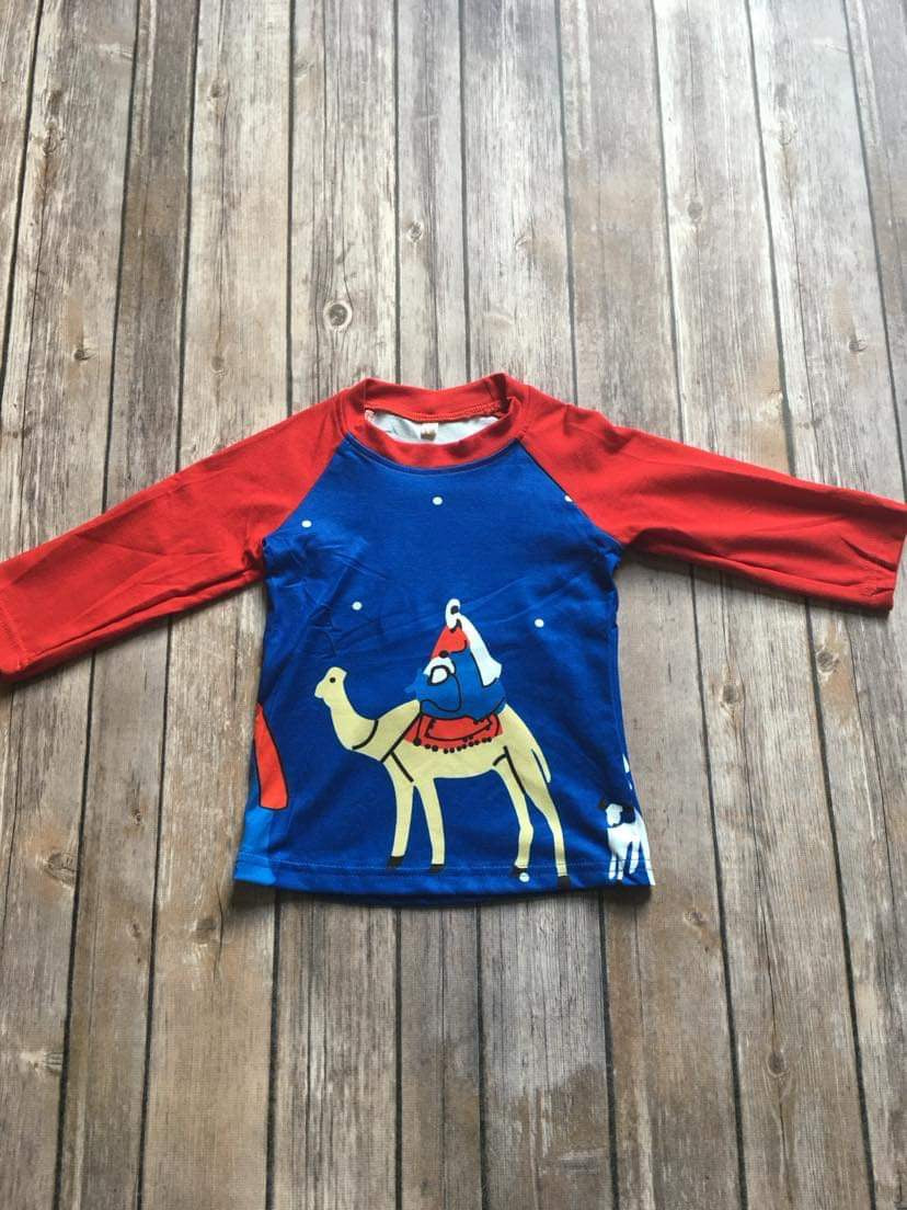 Christmas nativity scene shirt