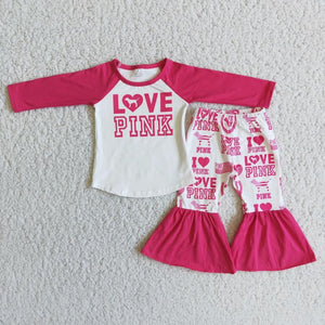 Preorder love pink outfit