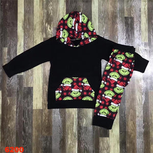 Preorder grinch jogger outfit