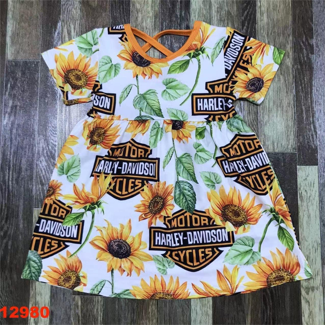 Preorder Harley sunflower dress