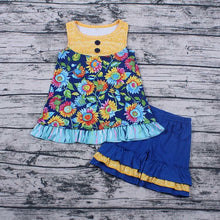 Load image into Gallery viewer, Summer sunflower craze outfit - You Are My Sunshine Boutique LLC
