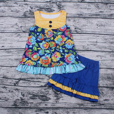 Summer sunflower craze outfit - You Are My Sunshine Boutique LLC