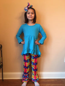 Tie-dye outfit - You Are My Sunshine Boutique LLC