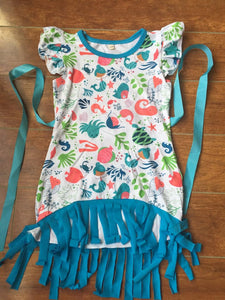 Mermaid dress with fringe - You Are My Sunshine Boutique LLC