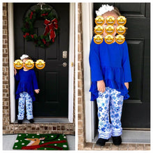 Load image into Gallery viewer, Blue snowflake outfit - You Are My Sunshine Boutique LLC