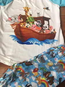 Noah's Ark outfit - You Are My Sunshine Boutique LLC