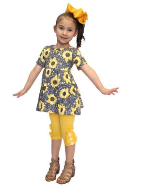 Sunflower outfit - You Are My Sunshine Boutique LLC