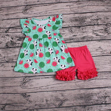 Load image into Gallery viewer, Watermelon with kitty outfit - You Are My Sunshine Boutique LLC