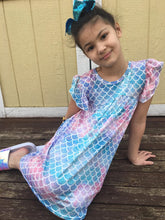 Load image into Gallery viewer, Mermaid outfit with ruffle shorts - You Are My Sunshine Boutique LLC
