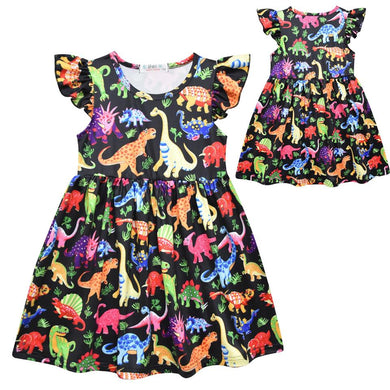 Dino dress - You Are My Sunshine Boutique LLC