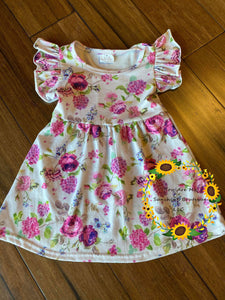 Floral garden dress - You Are My Sunshine Boutique LLC