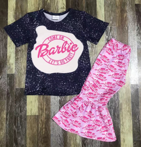 Preorder short sleeves Barbie let’s go party