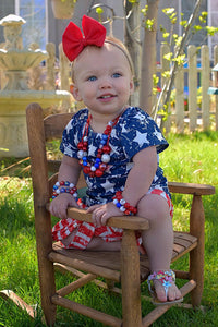 4th of July, Star and stripes, red, white and blue outfi