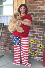 Load image into Gallery viewer, 4th of July USA patriotic lounge pants