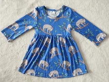 Load image into Gallery viewer, Sloth 🦥 dress - You Are My Sunshine Boutique LLC