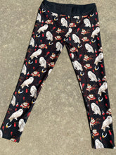 Load image into Gallery viewer, Red wizard leggings with yoga waist band