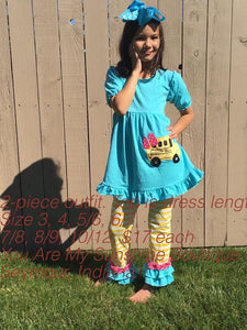 School bus outfit - You Are My Sunshine Boutique LLC
