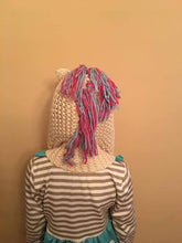 Load image into Gallery viewer, Unicorn scarf hat(size L) - You Are My Sunshine Boutique LLC