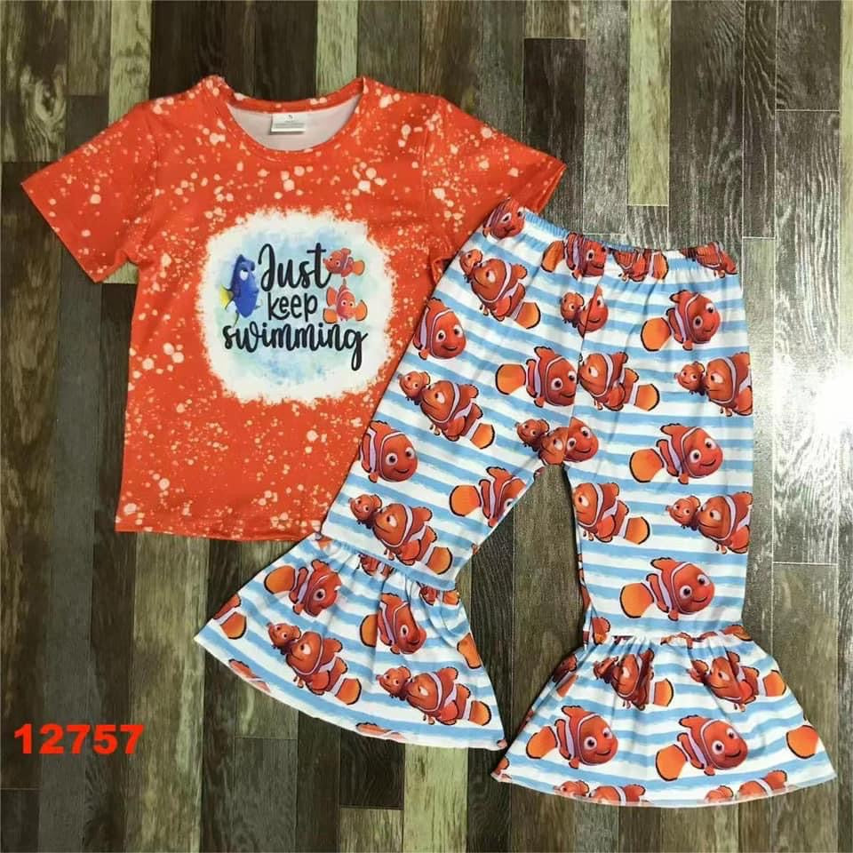 Preorder just keep swimming outfit