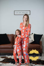 Load image into Gallery viewer, Mom and me pjs, pumpkin