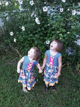 Load image into Gallery viewer, Floral dress with pockets - You Are My Sunshine Boutique LLC