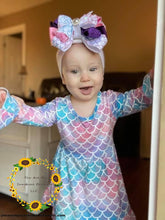 Load image into Gallery viewer, Mermaid 🧜‍♀️ dress - You Are My Sunshine Boutique LLC