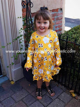 Load image into Gallery viewer, Mustard floral dress - You Are My Sunshine Boutique LLC