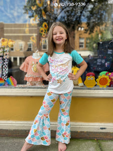Be a mermaid outfit - You Are My Sunshine Boutique LLC