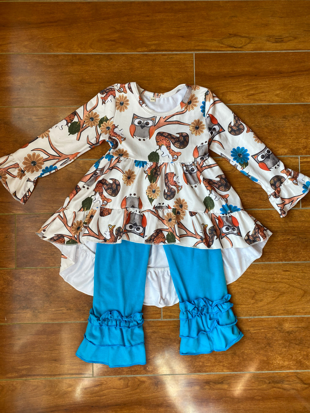 Owl hi-low outfit - You Are My Sunshine Boutique LLC