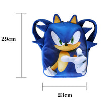Load image into Gallery viewer, Sonic mini backpack, 11.5x9”