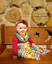 Load image into Gallery viewer, Maroon floral outfit - You Are My Sunshine Boutique LLC