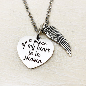 Necklace, a piece of my heart