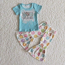 Load image into Gallery viewer, Peace, love, donuts outfit - You Are My Sunshine Boutique LLC