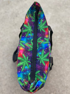 Galaxy leaf, canvas tote bag