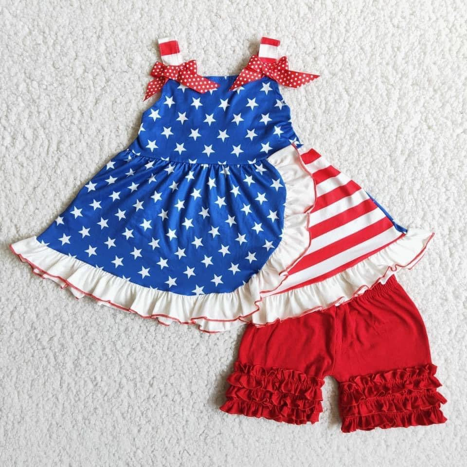 4th of July outfit, 4 weeks or sooner arrival