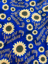 Load image into Gallery viewer, You are my sunshine, sunflower capris with double pockets
