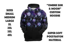 Load image into Gallery viewer, Sun and moon custom hoodie