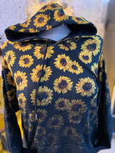 Load image into Gallery viewer, Sunflower ombré, adults/kids, leggings with or without pockets