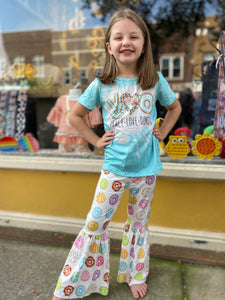 Peace, love, donuts outfit - You Are My Sunshine Boutique LLC