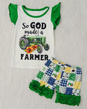 Load image into Gallery viewer, So God made a farmer outfit - You Are My Sunshine Boutique LLC