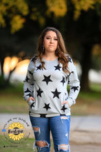 Load image into Gallery viewer, Light weight sweatshirt, stars, close on 8/11, middle September arrival