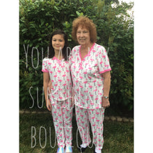 Load image into Gallery viewer, Child flamingo pjs - You Are My Sunshine Boutique LLC