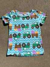 Load image into Gallery viewer, Easter egg with tractor shirt