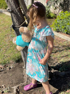 Bunny kisses, Easter bunny dress