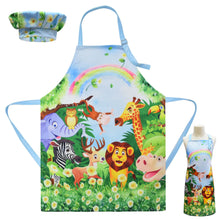 Load image into Gallery viewer, Aprons(Various selections), each comes with chef hat