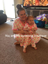 Load image into Gallery viewer, Adult flamingo pjs - You Are My Sunshine Boutique LLC