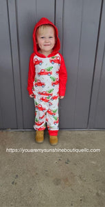 Christmas tree and truck jogger set - You Are My Sunshine Boutique LLC